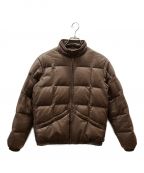 SUPREMEシュプリーム）の古着「Leather Down Jacket」｜ブラウン