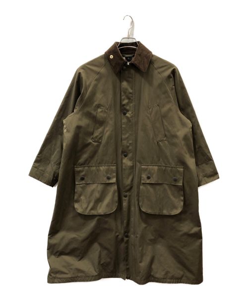 Barbour（バブアー）Barbour (バブアー) BEAMS BOY (ビームスボーイ) Balvenie LongJacket カーキ サイズ:10の古着・服飾アイテム