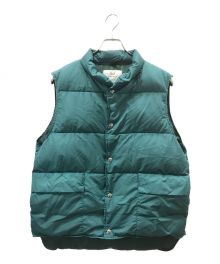 WOOLRICH×BEAMS F（ウールリッチ×ビームスエフ）の古着「別注VINTAGE VEST」｜グリーン