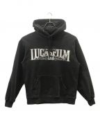 KITHキス）の古着「Lucasfilm Vintage Hoodie」｜ブラック