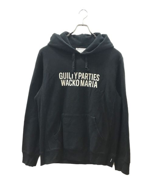 WACKO MARIA（ワコマリア）WACKO MARIA (ワコマリア) HEAVY WEIGHT PULLOVER HOODED SWEAT SHIRT ブラック サイズ:Lの古着・服飾アイテム