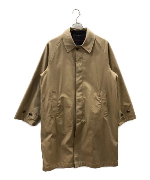 Kinloch Anderson（キンロックアンダーソン）Kinloch Anderson (キンロックアンダーソン) Single Sleeve Reversible Coat ベージュ サイズ:40の古着・服飾アイテム