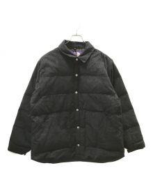 THE NORTHFACE PURPLELABEL（ザ・ノースフェイス パープルレーベル）の古着「Corduroy Down Shirt Jacket」｜ブラック