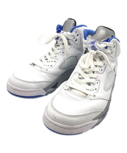 NIKE（ナイキ）NIKE (ナイキ) AIR JORDAN 5 RETRO ホワイト サイズ:25.5の古着・服飾アイテム