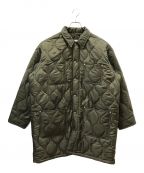 Traditional Weatherwearトラディショナルウェザーウェア）の古着「UNIONCOVER201 LONG QUILT」｜カーキ