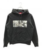 SUPREME×Mike Kelleyシュプリーム×マイクケリー）の古着「Franklin Singing Hooded Sweatshirt」｜ブラック