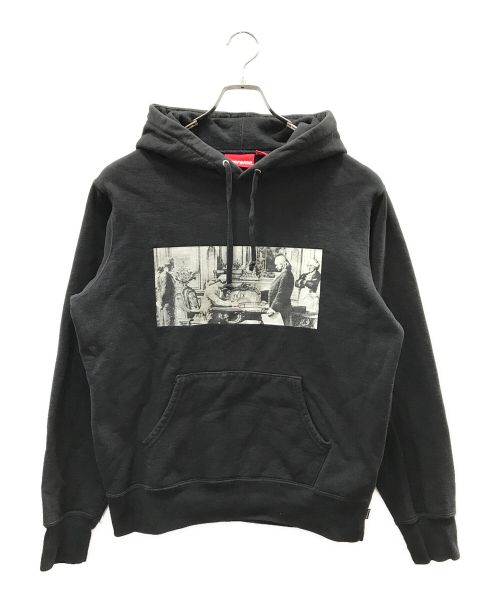 SUPREME（シュプリーム）SUPREME (シュプリーム) Mike Kelley (マイクケリー) Franklin Singing Hooded Sweatshirt ブラック サイズ:Sの古着・服飾アイテム