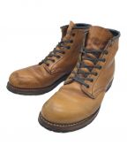 RED WINGレッドウィング）の古着「BECKMAN ROUND BOOTS」｜ベージュ