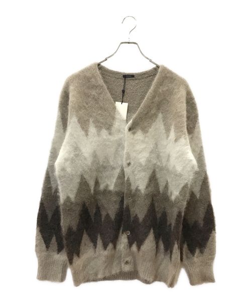 leno（リノ）LENO (リノ) MOHAIR CARDIGAN ブラウン サイズ:S 未使用品の古着・服飾アイテム