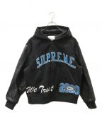 SUPREMEシュプリーム）の古着「King Hooded Varsity Jacket」｜ブラック