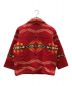 PENDLETON (ペンドルトン) ネイティブ柄ウールジャケット レッド サイズ:L：23000円