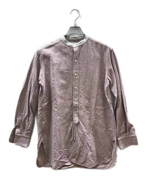 SUS-SOUS（シュス）sus-sous (シュス) shirts officers ピンク サイズ:7の古着・服飾アイテム