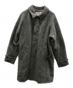 BEAMS PLUS×Harris Tweedビームスプラス×ハリスツイード）の古着「バルカラーコート」｜グレー