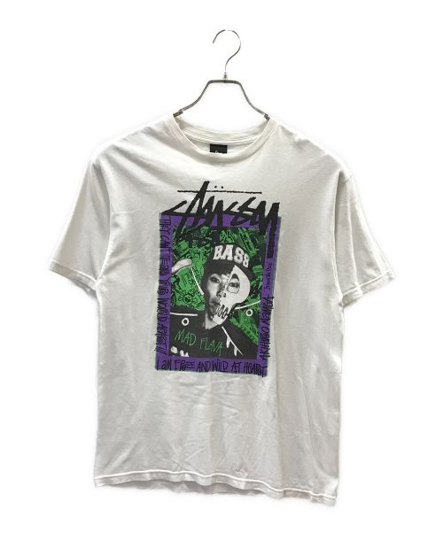 stussy（ステューシー）stussy (ステューシー) Tシャツ ホワイト サイズ:Mの古着・服飾アイテム