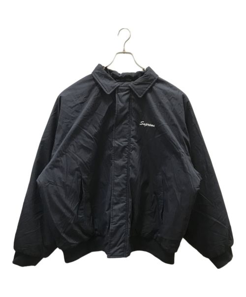 SUPREME（シュプリーム）SUPREME (シュプリーム) PEACE EMBROIDERED WORK JACKET ブラック サイズ:XLの古着・服飾アイテム