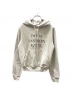 BALENCIAGAバレンシアガ）の古着「Paris Fashion Week hoodie」｜ベージュ