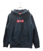 SUPREMEシュプリーム）の古着「Box Logo Hooded Sweatshirt」｜ネイビー