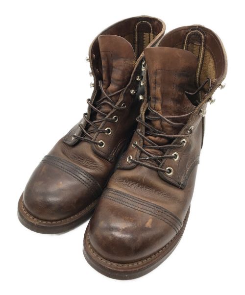 RED WING（レッドウィング）RED WING (レッドウィング) Iron Ranger ブラウン サイズ:24.5の古着・服飾アイテム