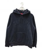 SUPREMEシュプリーム）の古着「20AW S LOGO BOX HOODED SWEATSHIRT」｜ネイビー