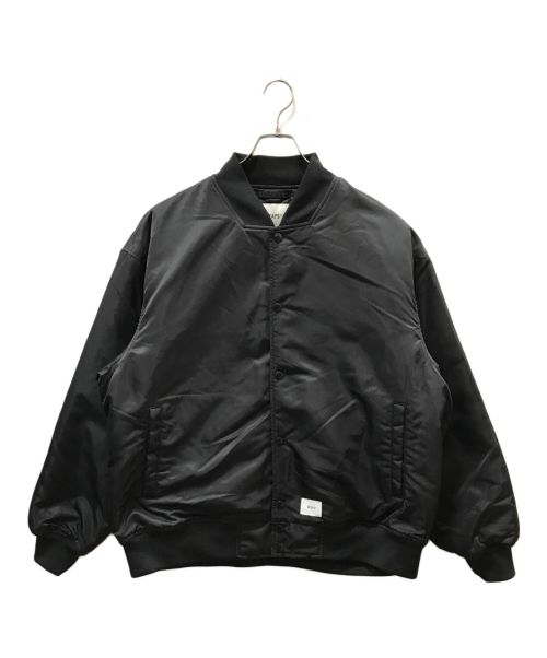 WTAPS（ダブルタップス）WTAPS (ダブルタップス) TEAM JACKET NYLON. TWILL ブラック サイズ:03の古着・服飾アイテム