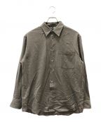 AURALEEオーラリー）の古着「SUPER LIGHT WOOL SHIRTS」｜ブラウン