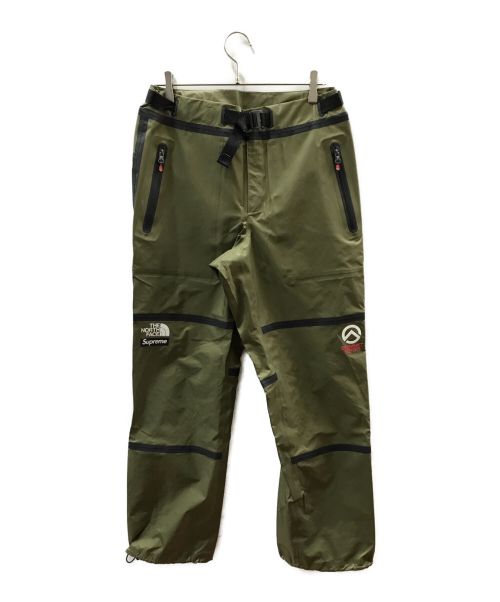 THE NORTH FACE（ザ ノース フェイス）THE NORTH FACE (ザ ノース フェイス) SUPREME (シュプリーム) Summit Series Outer Tape Seam Mountain Pant オリーブ サイズ:Mの古着・服飾アイテム