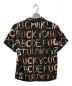 Supreme (シュプリーム) Alphabet Silk Shirt ブラック サイズ:M：22000円