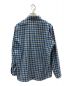 CELINE (セリーヌ) LOOSE SHIRT IN CHECKED ブルー サイズ:M：58000円