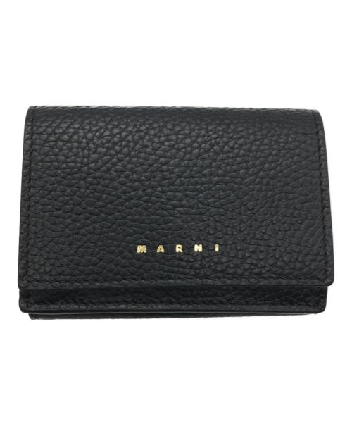 MARNI（マルニ）MARNI (マルニ) 3つ折り財布 ブラック サイズ:下記参照の古着・服飾アイテム