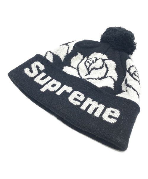 SUPREME（シュプリーム）SUPREME (シュプリーム) Rose Beanie ブラック サイズ:下記参照の古着・服飾アイテム