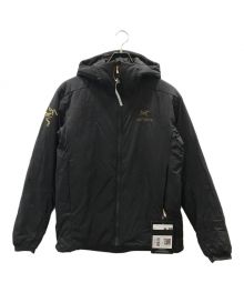 ARC'TERYX×BEAMS（アークテリクス×ビームス）の古着「LOGO ATOM AR HOODY」｜ブラック