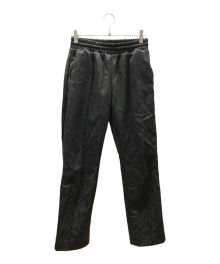 SUPPLIER（サプライヤー）の古着「Python Leather Track Pants」｜ブラック