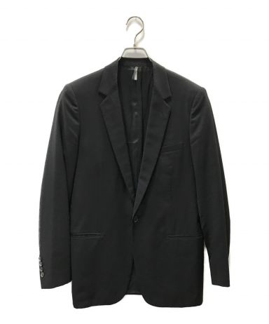 【中古・古着通販】DIOR HOMME (ディオール オム) ウール1Bテーラードジャケット ブラック サイズ:46｜ブランド・古着通販  トレファク公式【TREFAC FASHION】スマホサイト