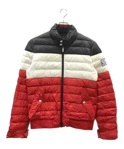 MONCLER GAMME BLEU（モンクレール ガム ブルー）MONCLER GAMME BLEU (モンクレール ガム ブルー) ダウンジャケット レッド サイズ:Sの古着・服飾アイテム