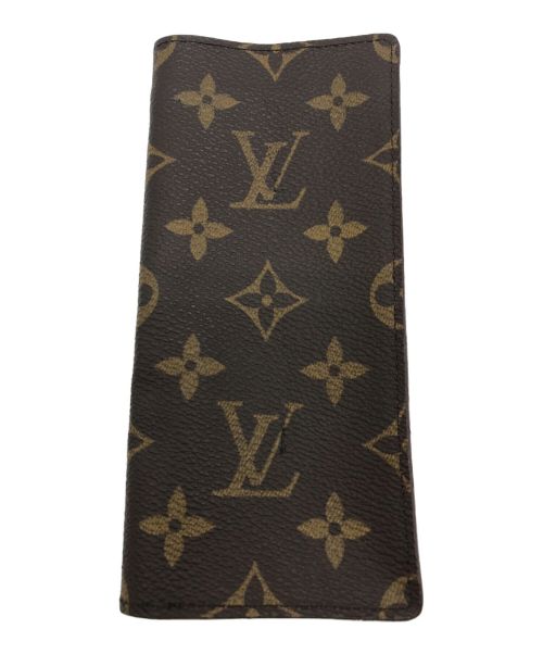 LOUIS VUITTON（ルイ ヴィトン）LOUIS VUITTON (ルイ ヴィトン) エテュイ・リュネット サーンプル ブラウン サイズ:下記参照の古着・服飾アイテム