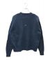 WTAPS (ダブルタップス) CREW NECK 02 SWEATER POLY SIGN ネイビー サイズ:X02：23000円