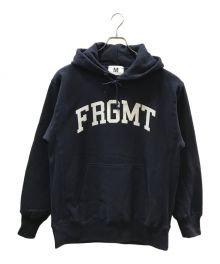 FRAGMENTS（フラグメント）の古着「FRGMT UNV SWEAT HOODIE D」｜ネイビー