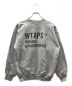 WTAPS (ダブルタップス) FORTLESS / SWEATER / COTTON グレー サイズ:X01：16000円