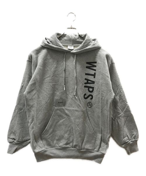 WTAPS（ダブルタップス）WTAPS (ダブルタップス) WTAPS SIGN / HOODY / COTTON グレー サイズ:01の古着・服飾アイテム