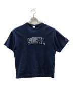 Champion×SOPH.チャンピオン×ソフネット）の古着「カットソー」｜ネイビー