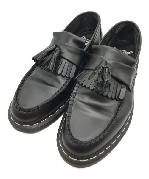 Dr.Martens（ドクターマーチン）Dr.Martens (ドクターマーチン) ADRIAN WS TASSLE LOAFER ブラック サイズ:26の古着・服飾アイテム