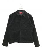 SUPREMEシュプリーム）の古着「Corduroy Zip Jacket」｜ブラック