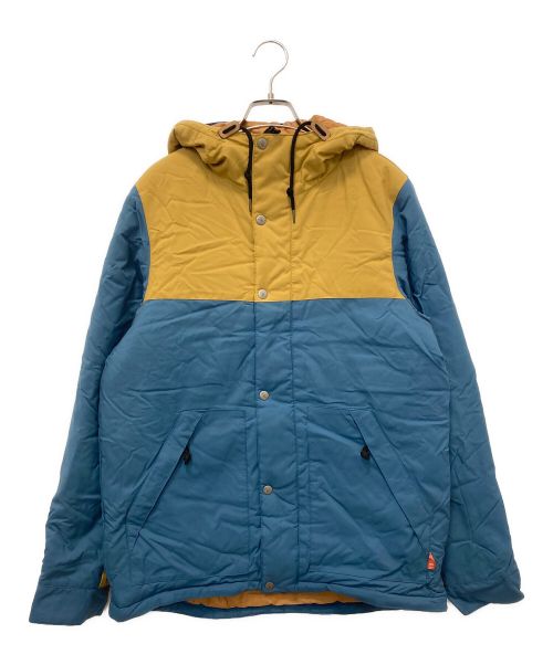 Poler Outdoor Stuff（ポーラーアウトドアスタッフ）POLER OUTDOOR STUFF (ポーラーアウトドアスタッフ) ダウンジャケット ブラウン サイズ:SIZE Sの古着・服飾アイテム