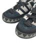 中古・古着 adidas (アディダス) NEIGHBORHOOD (ネイバーフッド) Adimatic ローカットスニーカー ブラック サイズ:27：15000円