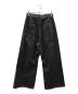 JOHN LAWRENCE SULLIVAN (ジョンローレンスサリバン) WIDE DENIM PANTS ブラック サイズ:S：15000円