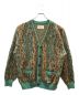 WACKO MARIA（ワコマリア）の古着「LEOPARD MOHAIR CARDIGAN ( TYPE-2 )」｜グリーン