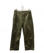CANTATEカンタータ）の古着「Waste Point Baker Pants」｜カーキ