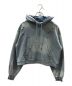 MAISON SPECIAL（メゾンスペシャル）の古着「Denim Distressed Hoodie」｜ブルー