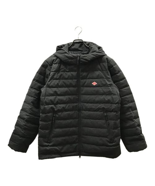 DANTON（ダントン）DANTON (ダントン) 2WAY STRETCH NYLON MIDDLE DOWN HOODED JACKET グレー サイズ:Mの古着・服飾アイテム