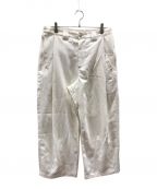 TIGHTBOOTH PRODUCTIONタイトブースプロダクション）の古着「LEGERE BAGGY SLACKS」｜ホワイト